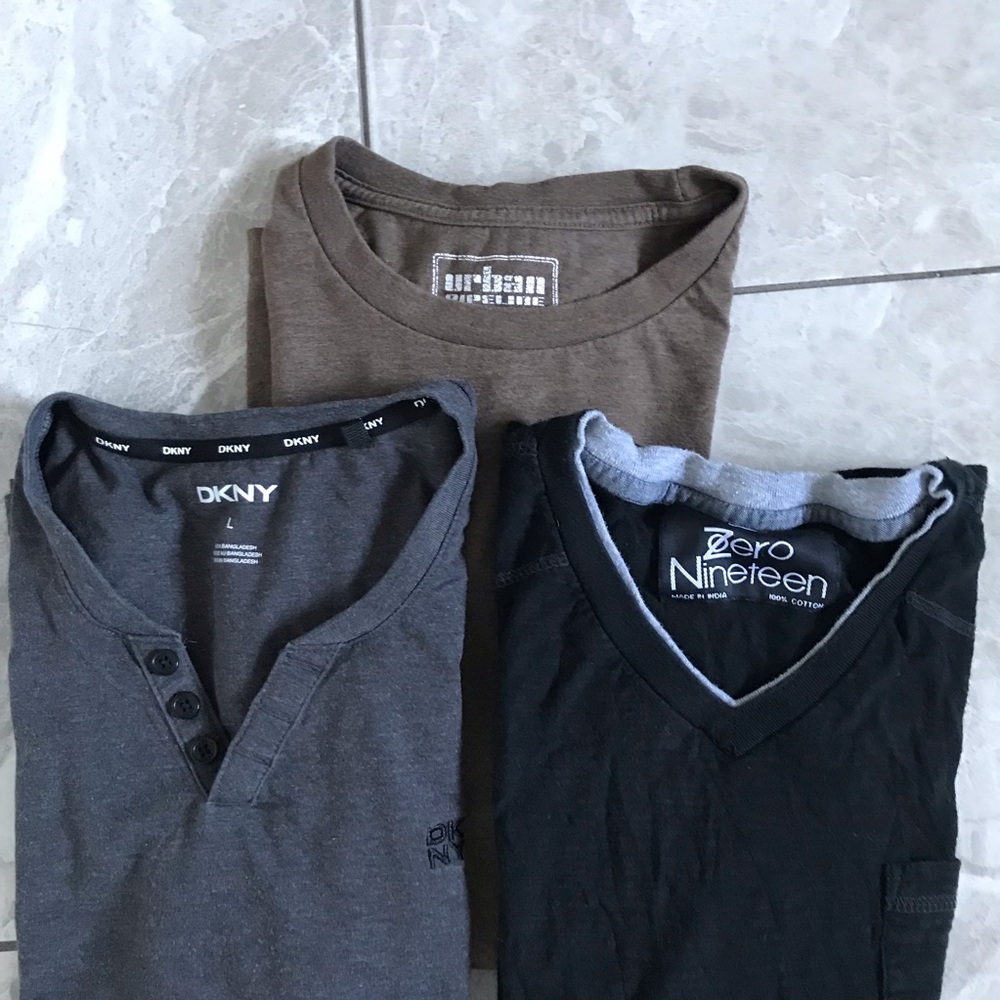 MENS Everyday Casual Tees | Bundle of Three | L